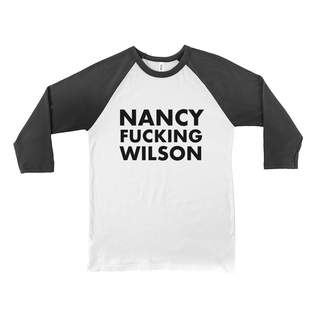 NFW Black Sleeve Baseball T-Shirt